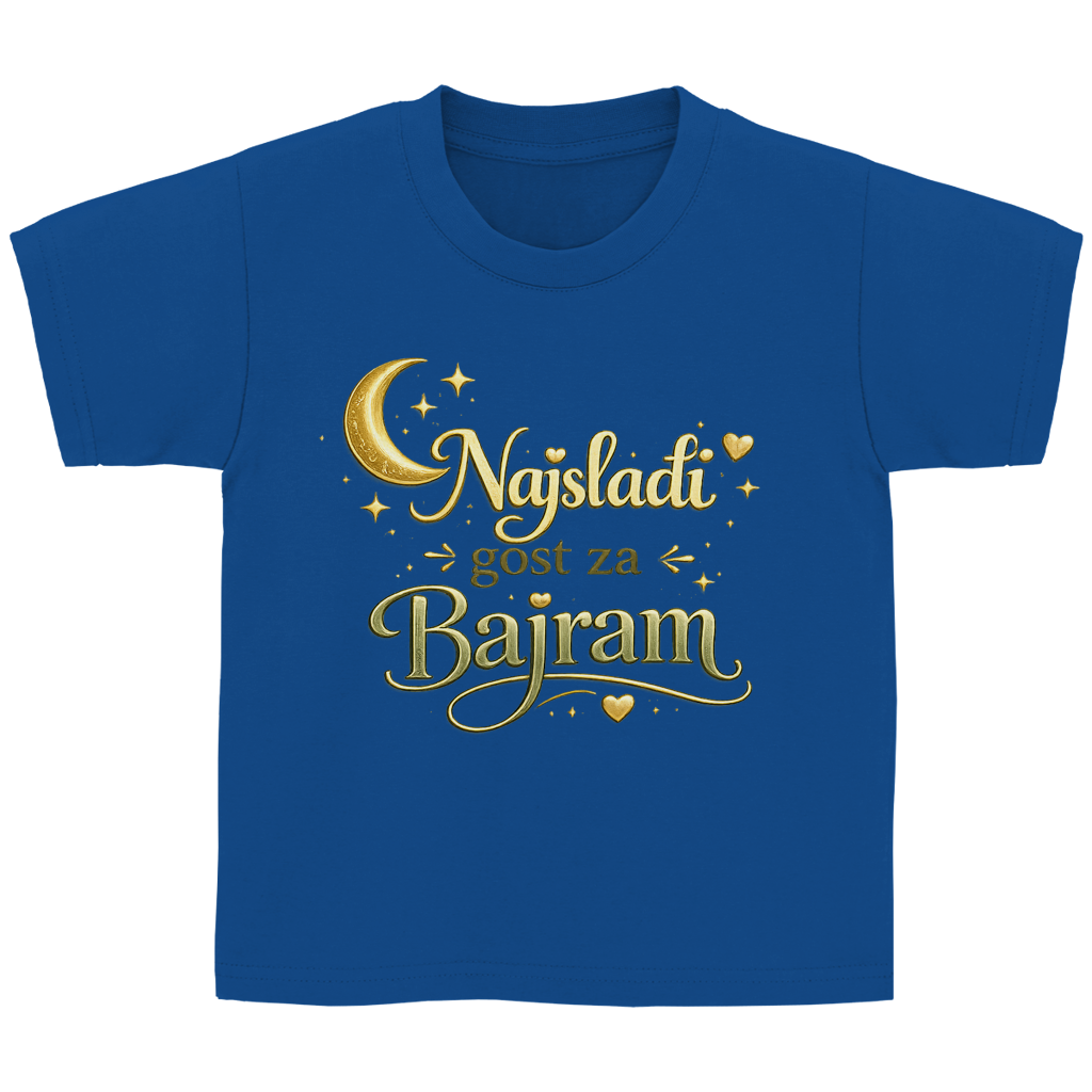 🇧🇦 Najsladji gost za Bajram – Kinder Basic T-Shirt | Eid Shirt