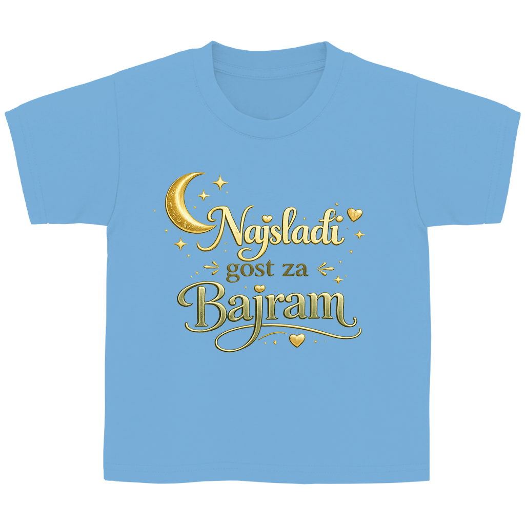 🇧🇦 Najsladji gost za Bajram – Kinder Basic T-Shirt | Eid Shirt