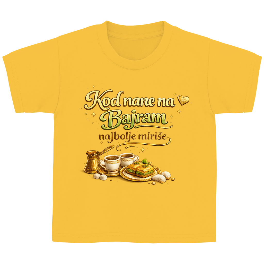 🇧🇦 Kod nane na Bajram najbolje mirise – Kinder Basic T-Shirt | Eid Shirt