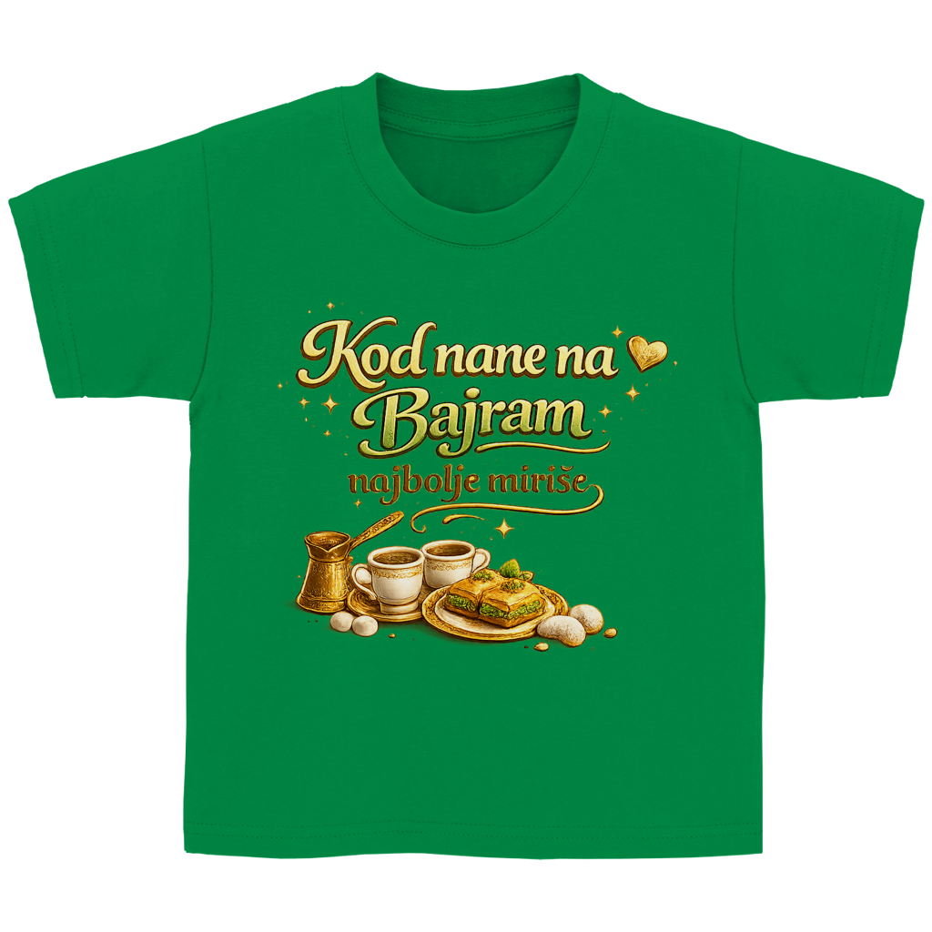 🇧🇦 Kod nane na Bajram najbolje mirise – Kinder Basic T-Shirt | Eid Shirt