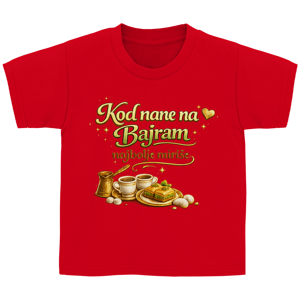 🇧🇦 Kod nane na Bajram najbolje mirise – Kinder Basic T-Shirt | Eid Shirt