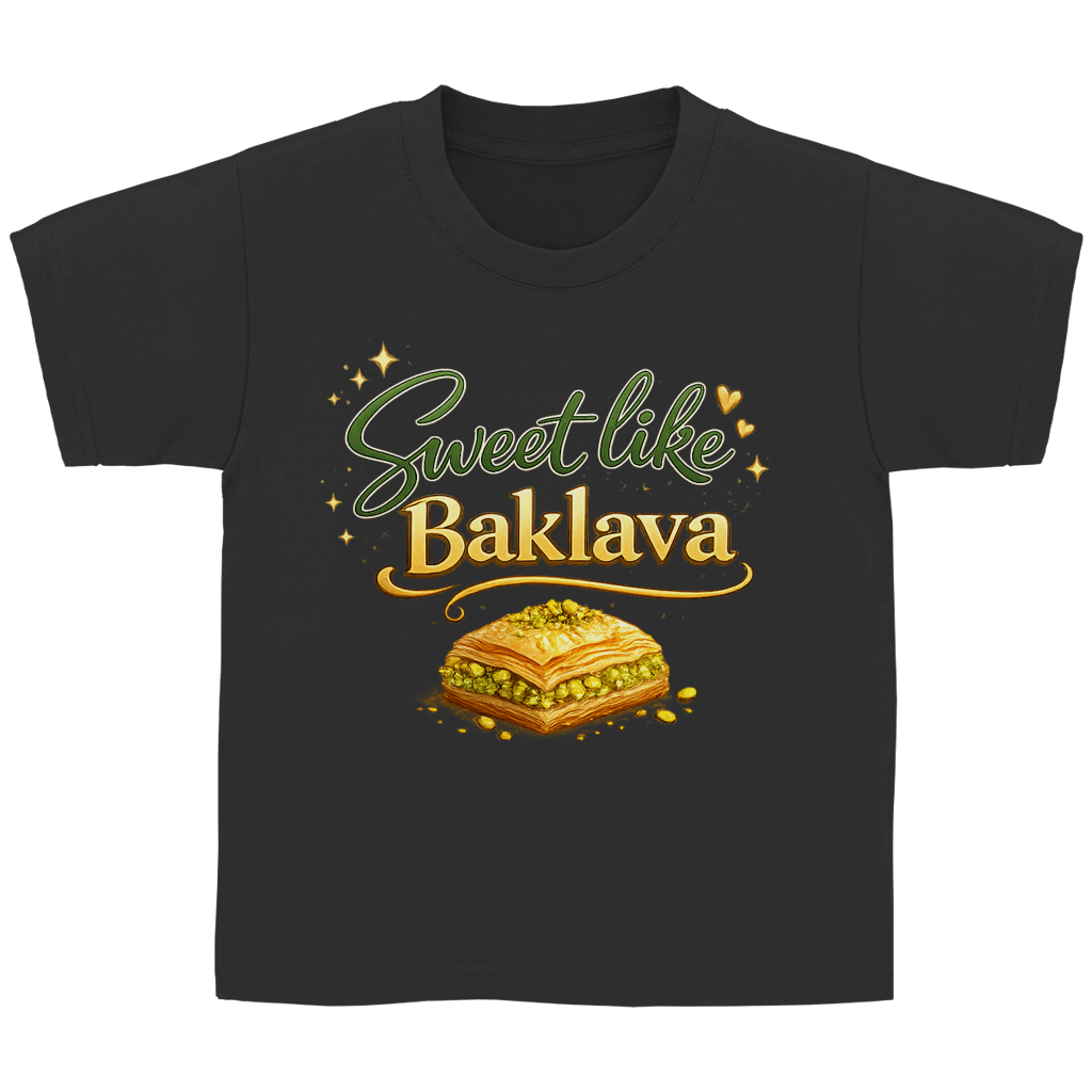Sweet like Baklava – Kinder Basic T-Shirt | Eid Shirt
