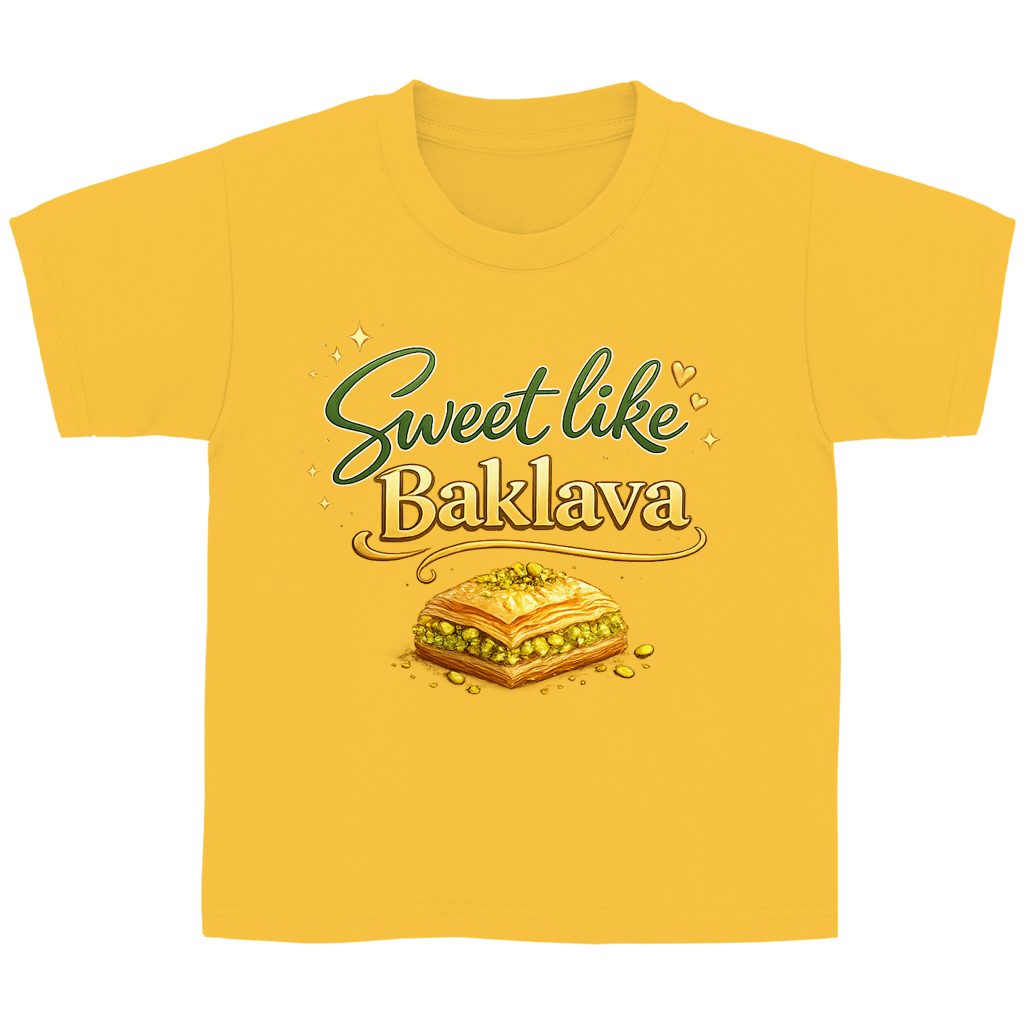 Sweet like Baklava – Kinder Basic T-Shirt | Eid Shirt