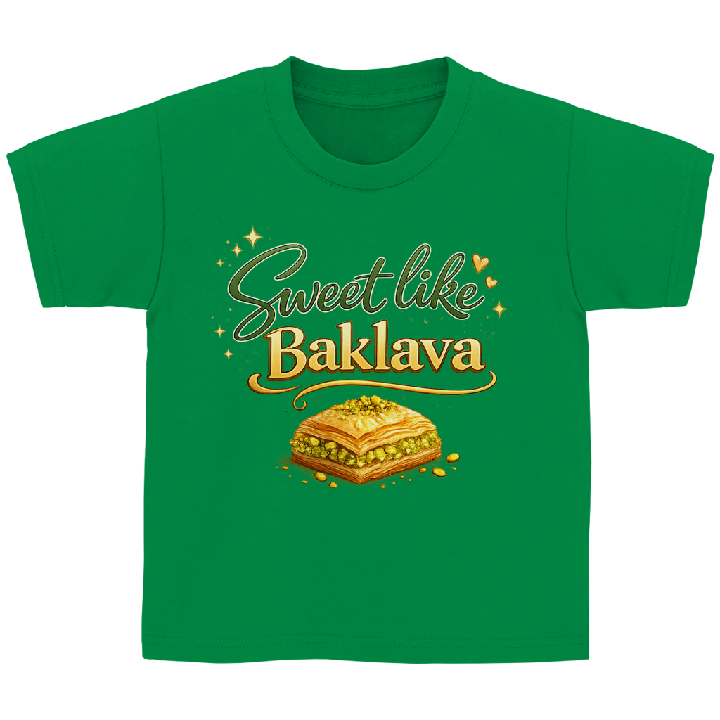 Sweet like Baklava – Kinder Basic T-Shirt | Eid Shirt