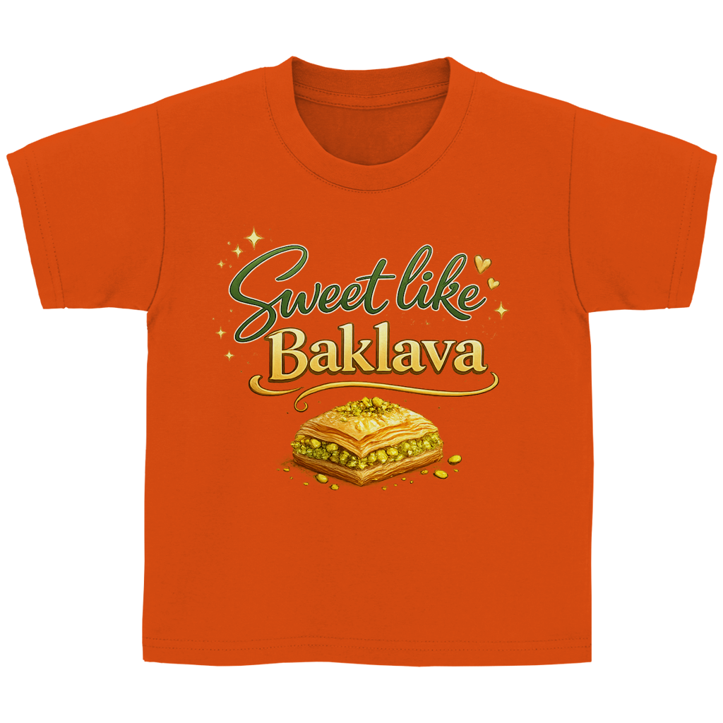 Sweet like Baklava – Kinder Basic T-Shirt | Eid Shirt
