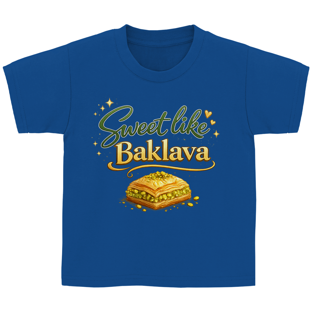 Sweet like Baklava – Kinder Basic T-Shirt | Eid Shirt