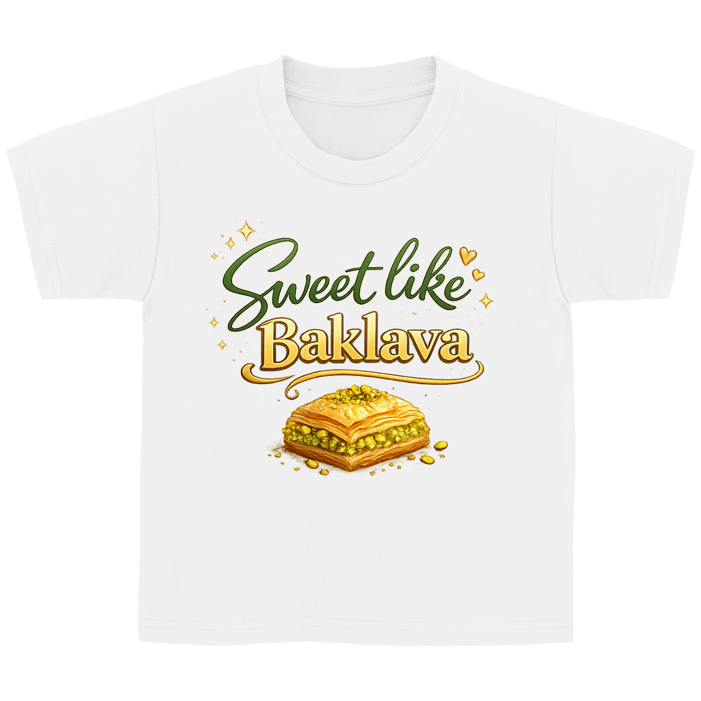 Sweet like Baklava – Kinder Basic T-Shirt | Eid Shirt