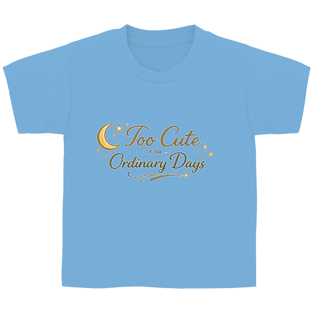 oo Cute for Ordinary Days – Kinder Basic T-Shirt | Eid Shirt