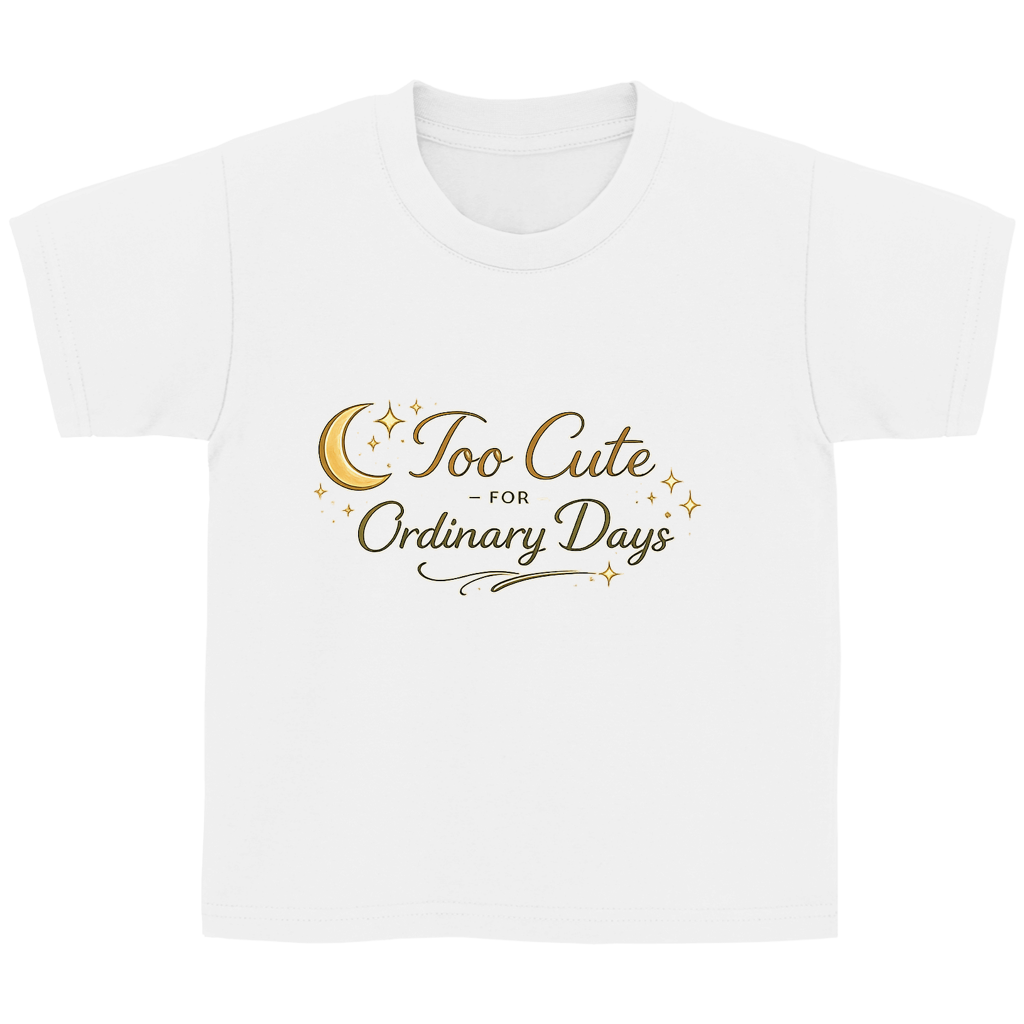 oo Cute for Ordinary Days – Kinder Basic T-Shirt | Eid Shirt
