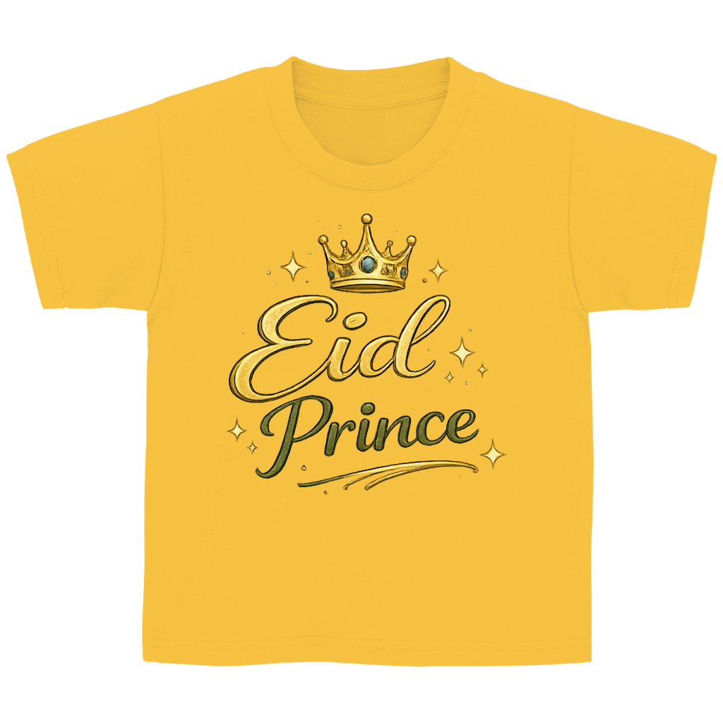 Eid Prince – Kinder Basic T-Shirt | Eid Shirt
