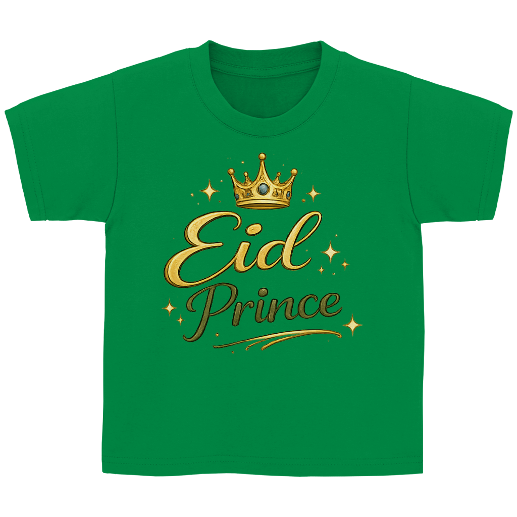 Eid Prince – Kinder Basic T-Shirt | Eid Shirt