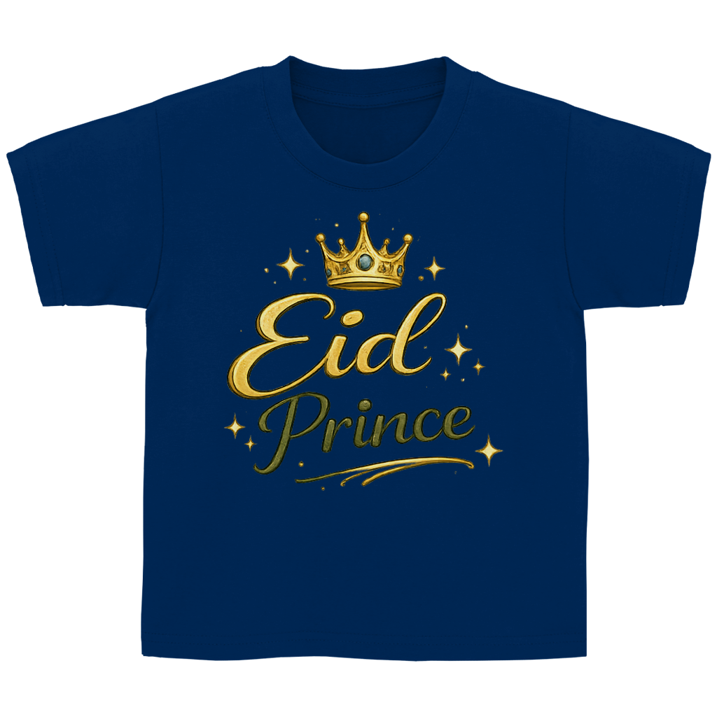 Eid Prince – Kinder Basic T-Shirt | Eid Shirt