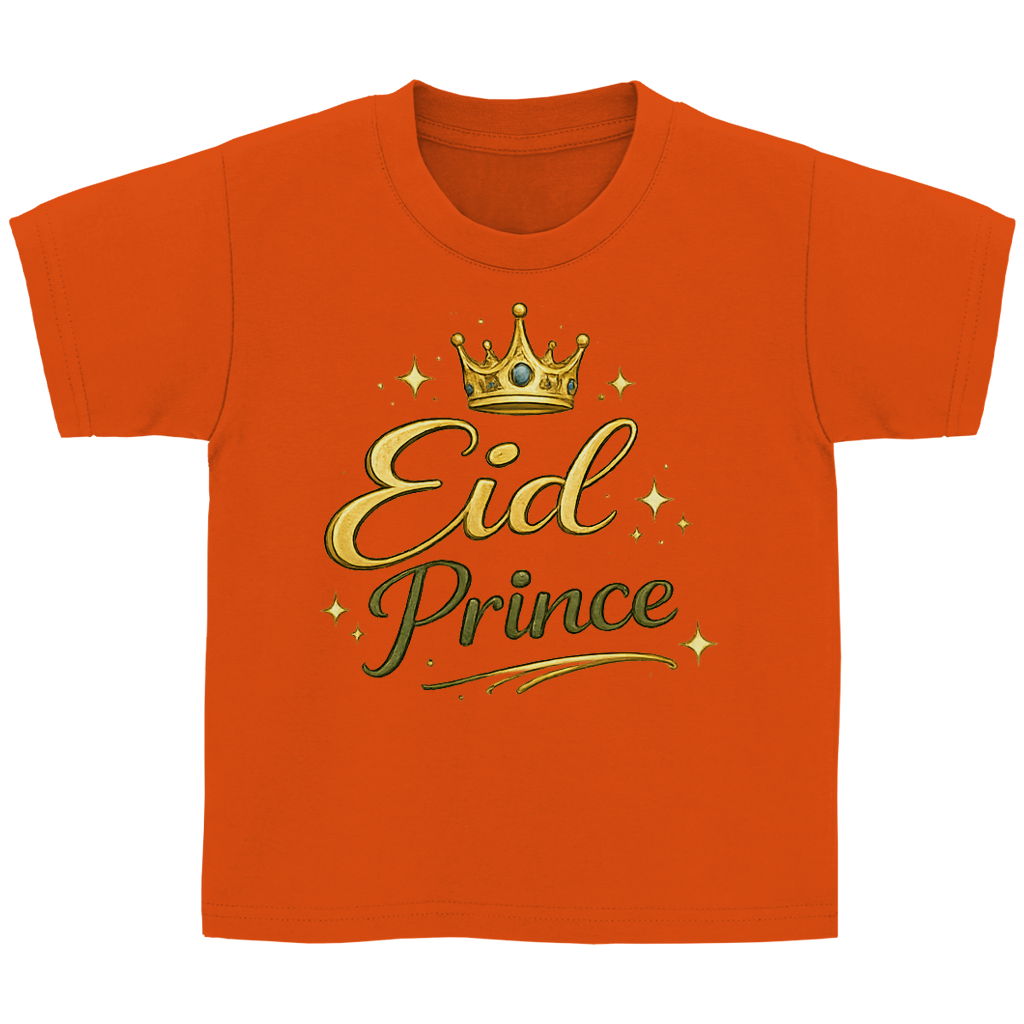 Eid Prince – Kinder Basic T-Shirt | Eid Shirt