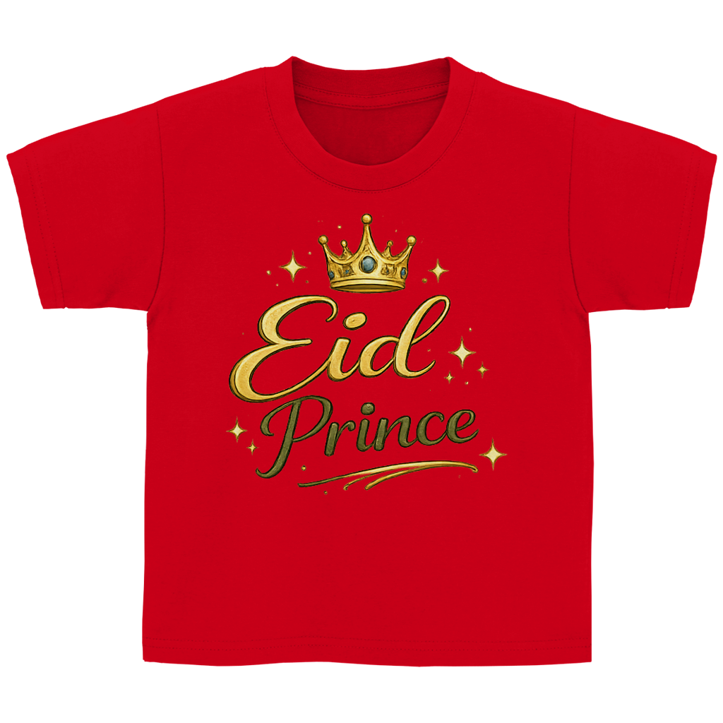 Eid Prince – Kinder Basic T-Shirt | Eid Shirt
