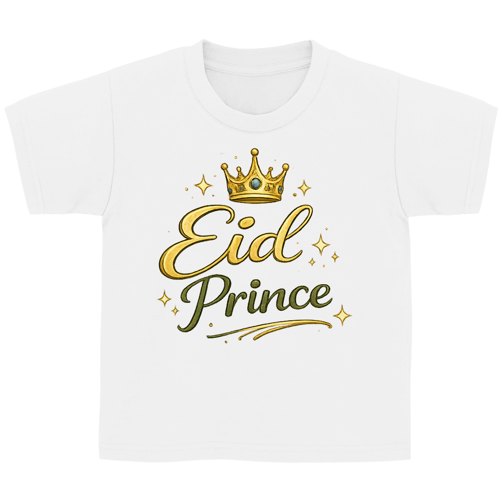 Eid Prince – Kinder Basic T-Shirt | Eid Shirt