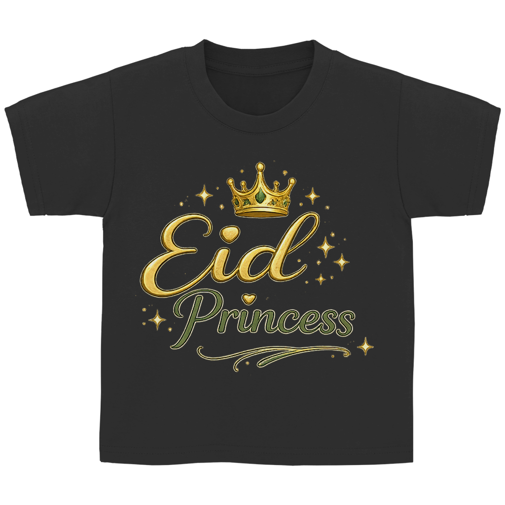 Eid Princess – Kinder Basic T-Shirt | Eid Shirt
