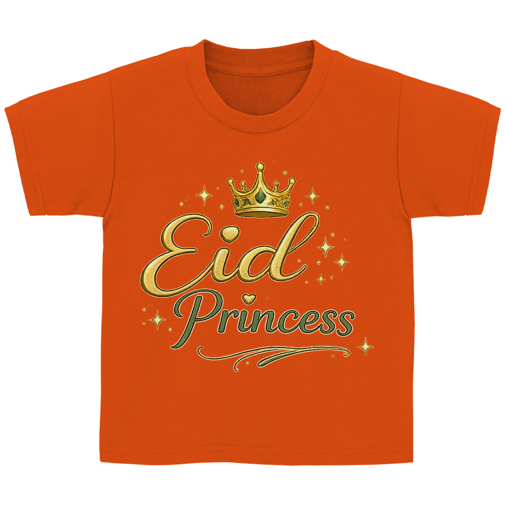 Eid Princess – Kinder Basic T-Shirt | Eid Shirt