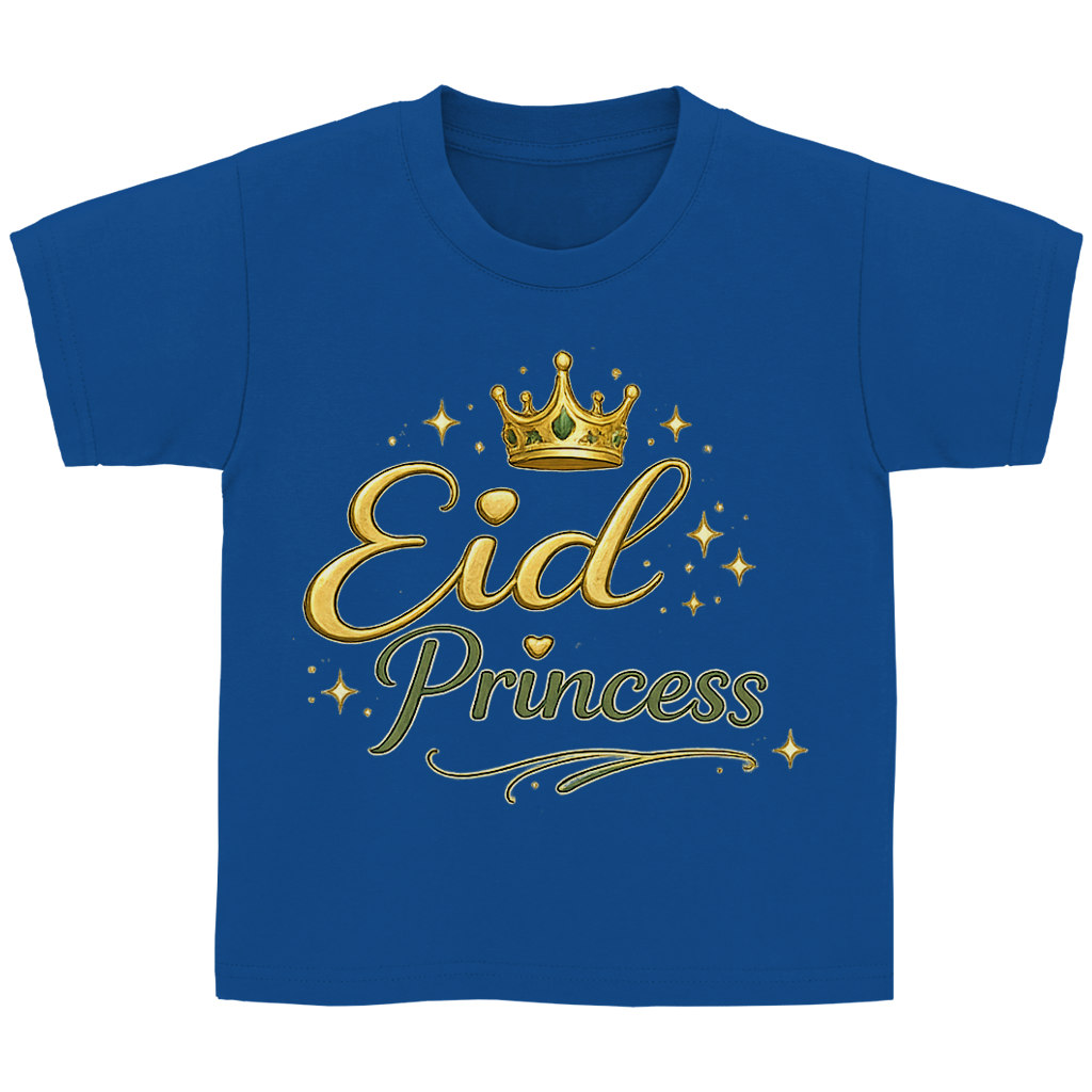 Eid Princess – Kinder Basic T-Shirt | Eid Shirt