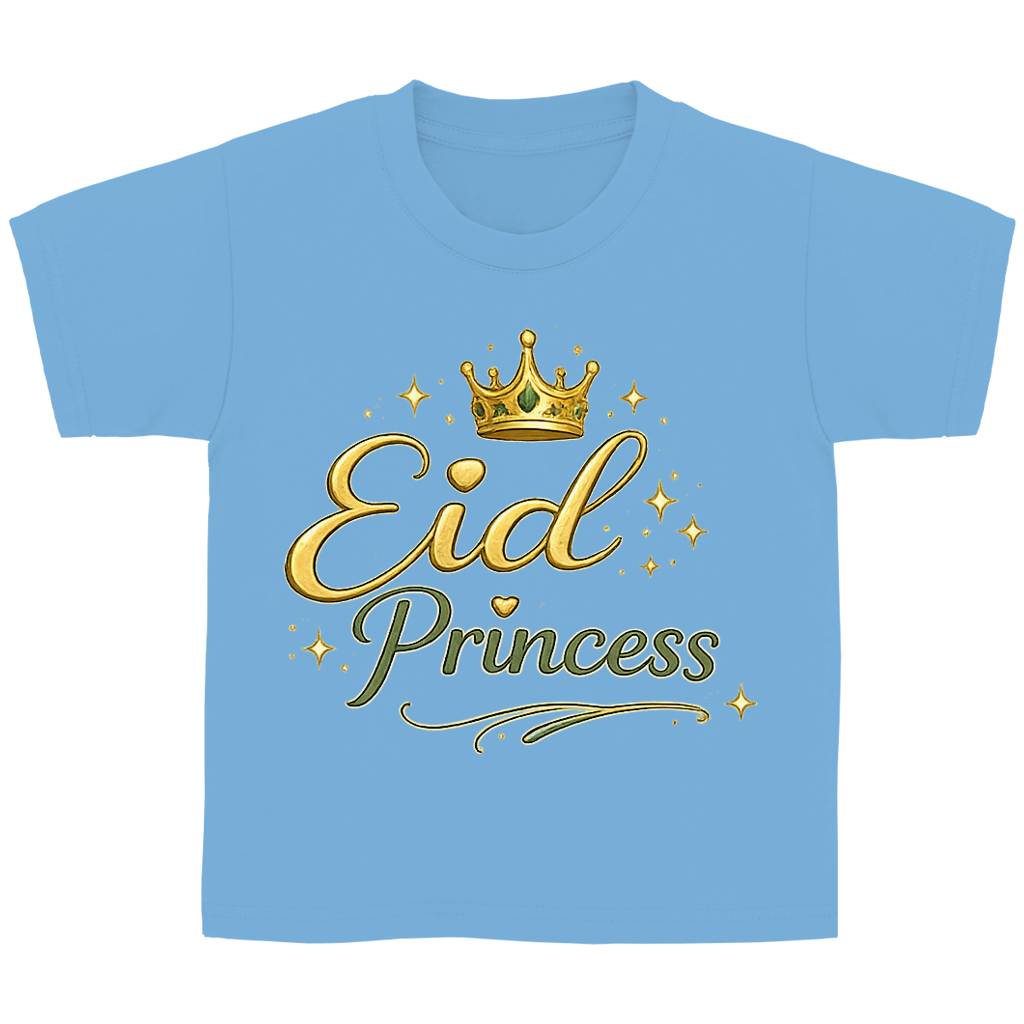 Eid Princess – Kinder Basic T-Shirt | Eid Shirt