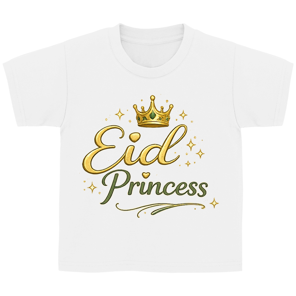 Eid Princess – Kinder Basic T-Shirt | Eid Shirt