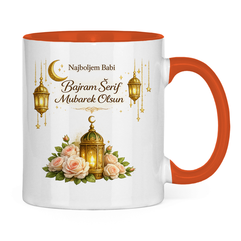🇧🇦 Eid Tasse Najboljem Babi Bajram Šerif Mubarek Olsun | Elegantes Eid Mubarak Geschenk