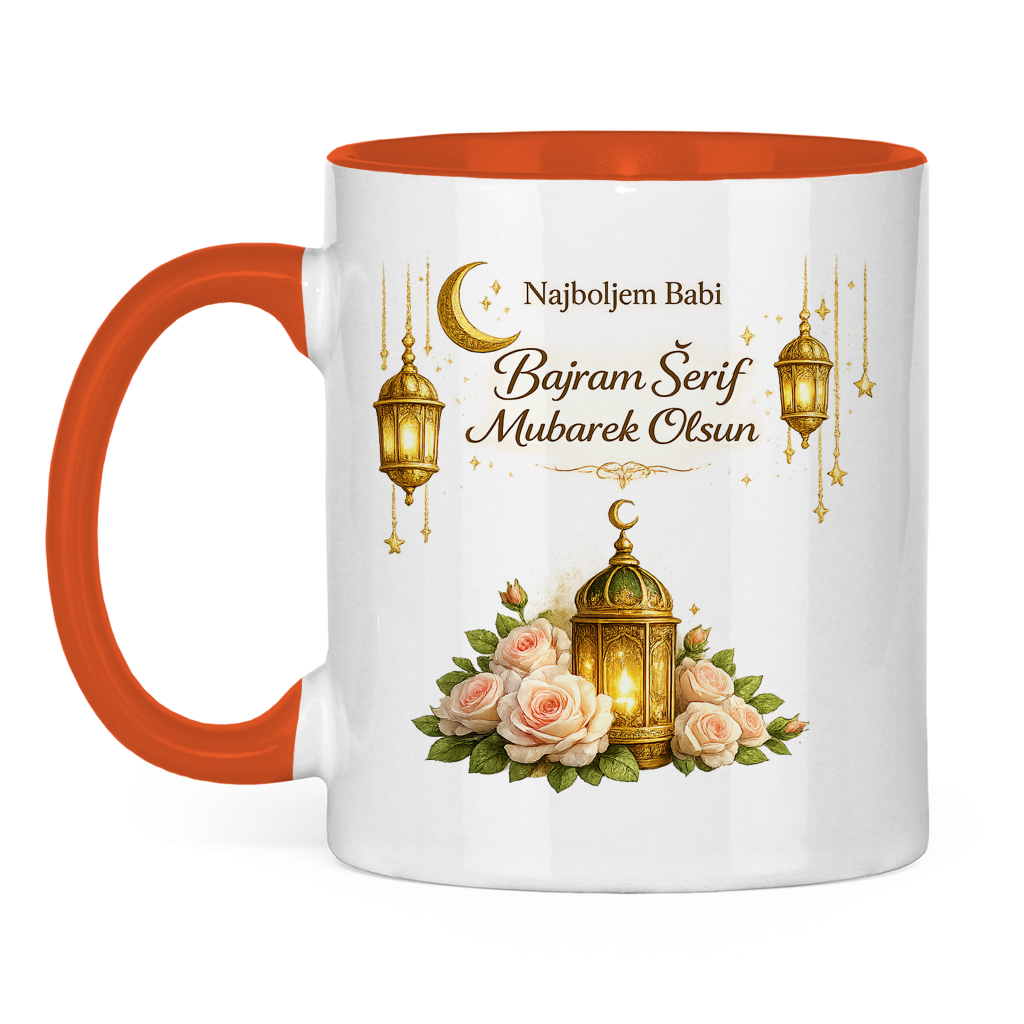🇧🇦 Eid Tasse Najboljem Babi Bajram Šerif Mubarek Olsun | Elegantes Eid Mubarak Geschenk