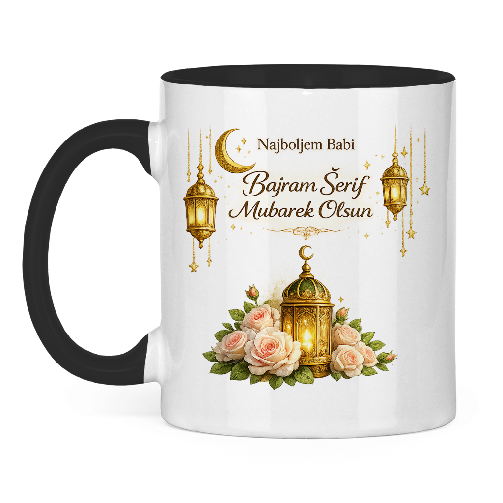 🇧🇦 Eid Tasse Najboljem Babi Bajram Šerif Mubarek Olsun | Elegantes Eid Mubarak Geschenk