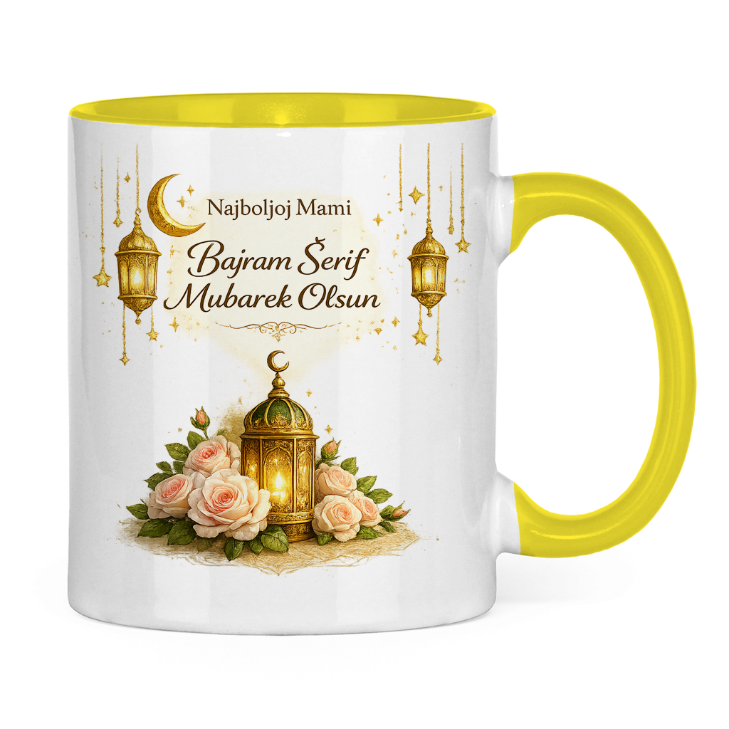 🇧🇦 Eid Tasse Najboljoj Mami Bajram Šerif Mubarek Olsun | Elegantes Eid Mubarak Geschenk
