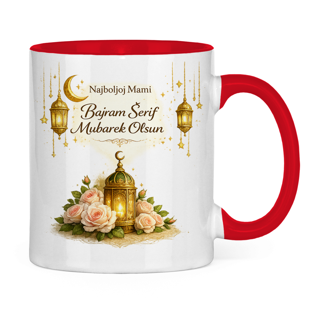 🇧🇦 Eid Tasse Najboljoj Mami Bajram Šerif Mubarek Olsun | Elegantes Eid Mubarak Geschenk