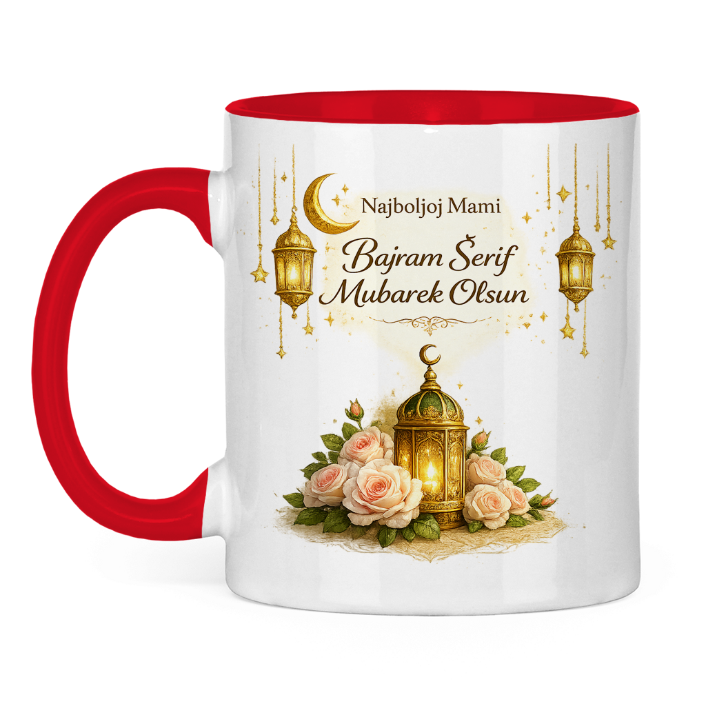 🇧🇦 Eid Tasse Najboljoj Mami Bajram Šerif Mubarek Olsun | Elegantes Eid Mubarak Geschenk