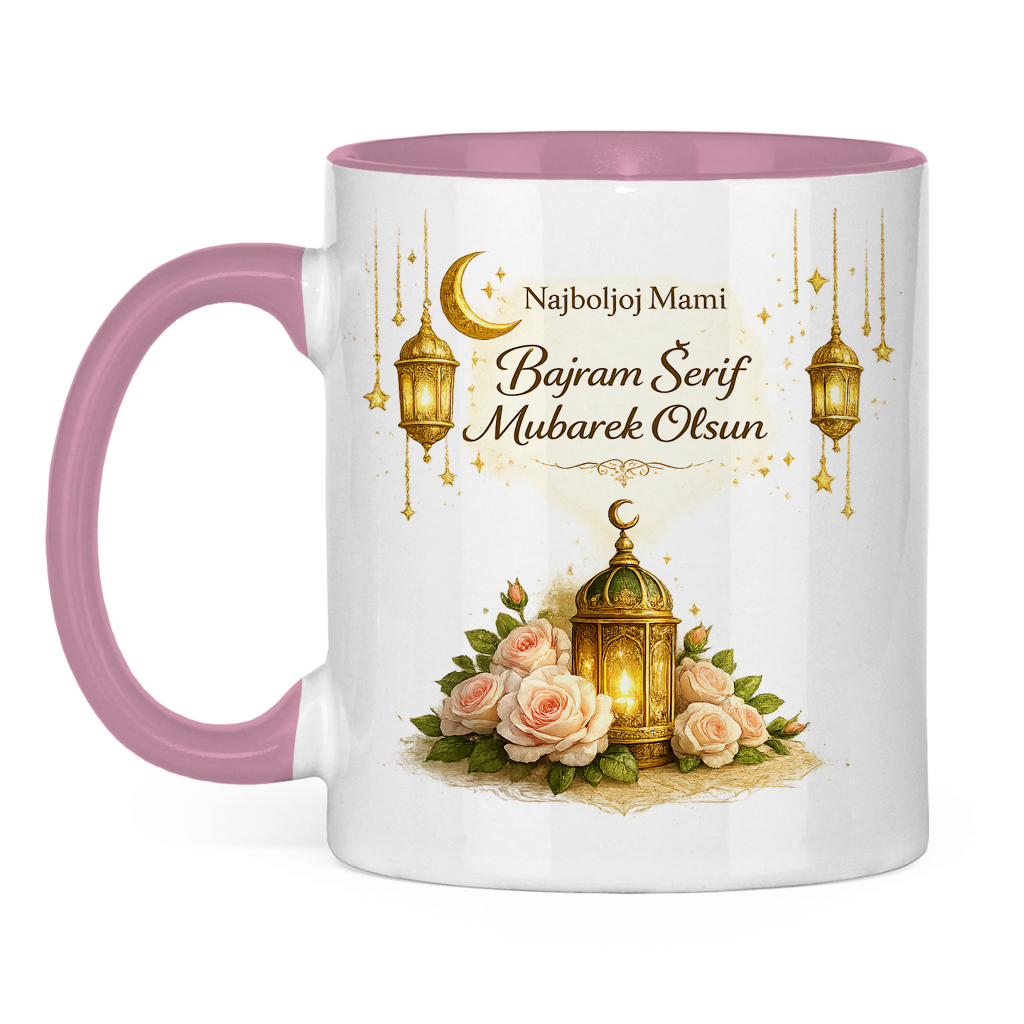 🇧🇦 Eid Tasse Najboljoj Mami Bajram Šerif Mubarek Olsun | Elegantes Eid Mubarak Geschenk