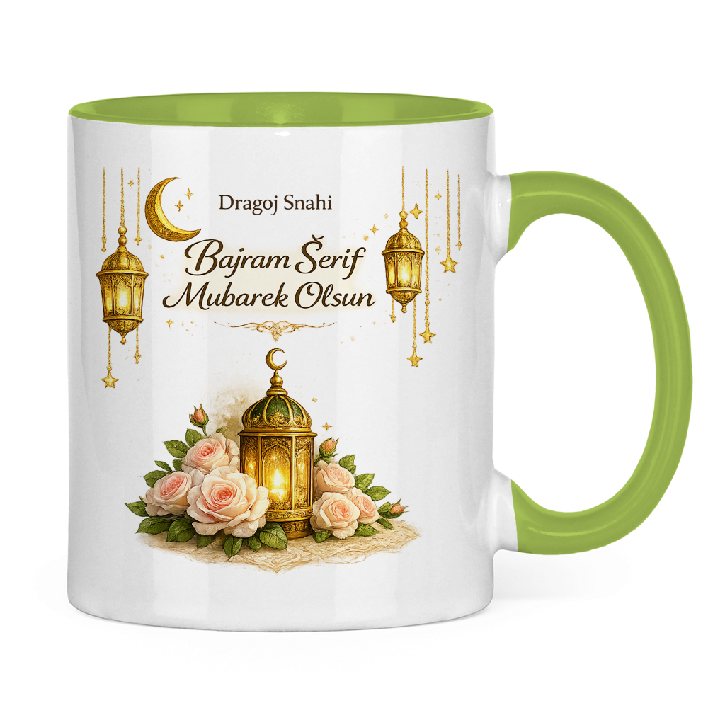🇧🇦 Eid Tasse Dragoj snahi Bajram Šerif Mubarek Olsun | Elegantes Eid Mubarak Geschenk