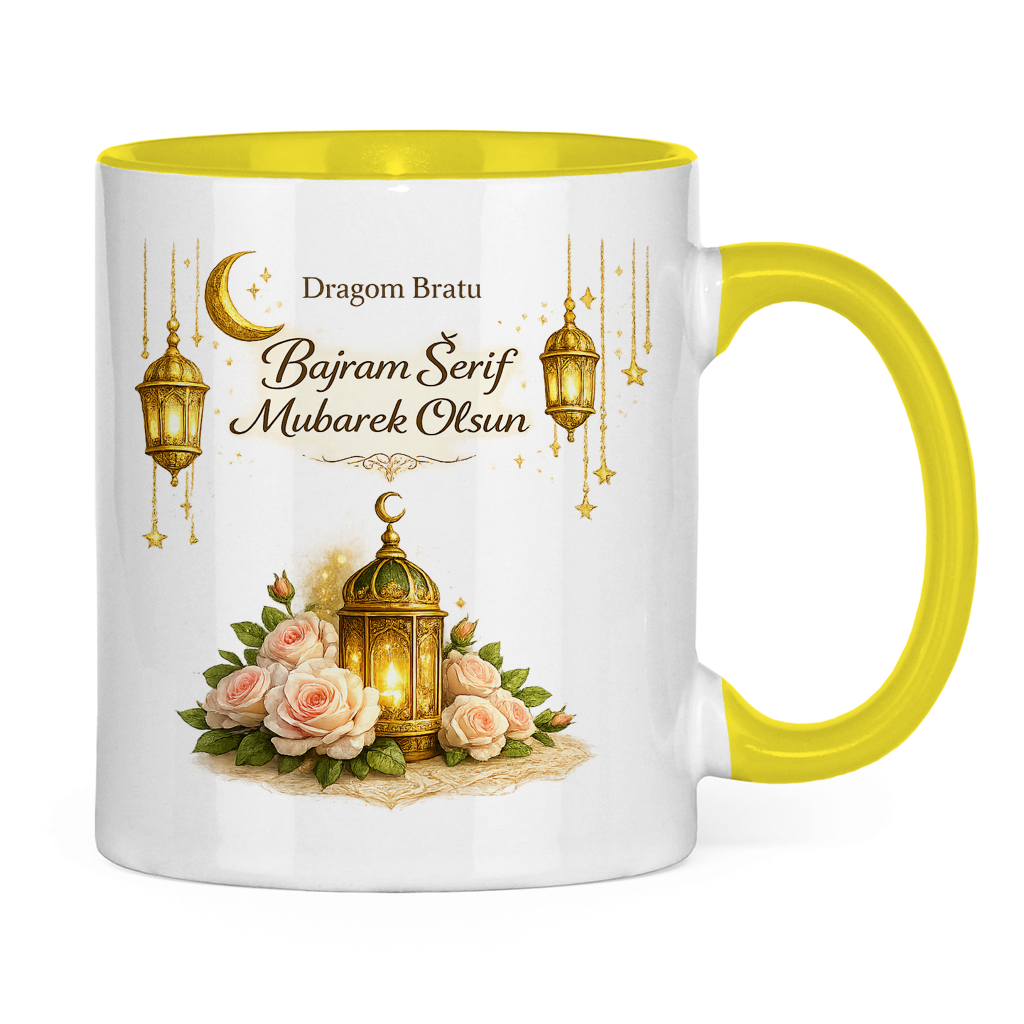 🇧🇦 Eid Tasse Dragom Bratu Bajram Šerif Mubarek Olsun | Elegantes Eid Mubarak Geschenk