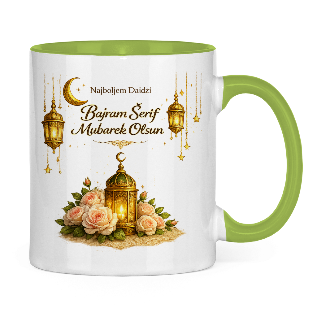🇧🇦 Eid Tasse Najboljem Daidzi  Bajram Šerif Mubarek Olsun | Elegantes Eid Mubarak Geschenk