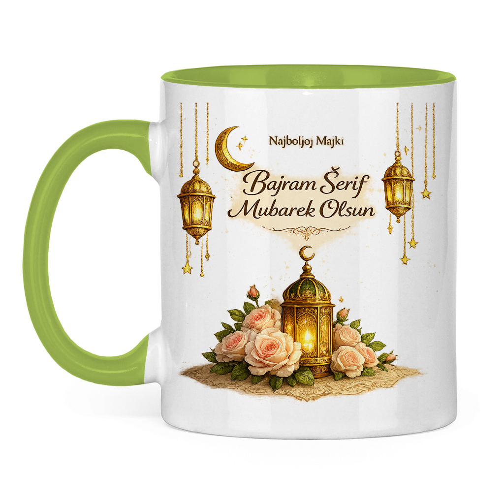 🇧🇦 Eid Tasse Najboljoj Majki Bajram Šerif Mubarek Olsun | Elegantes Eid Mubarak Geschenk