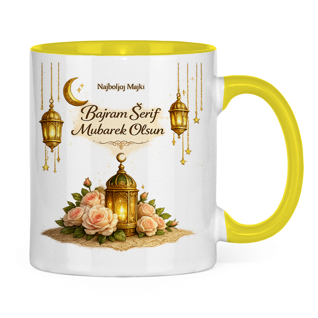 🇧🇦 Eid Tasse Najboljoj Majki Bajram Šerif Mubarek Olsun | Elegantes Eid Mubarak Geschenk