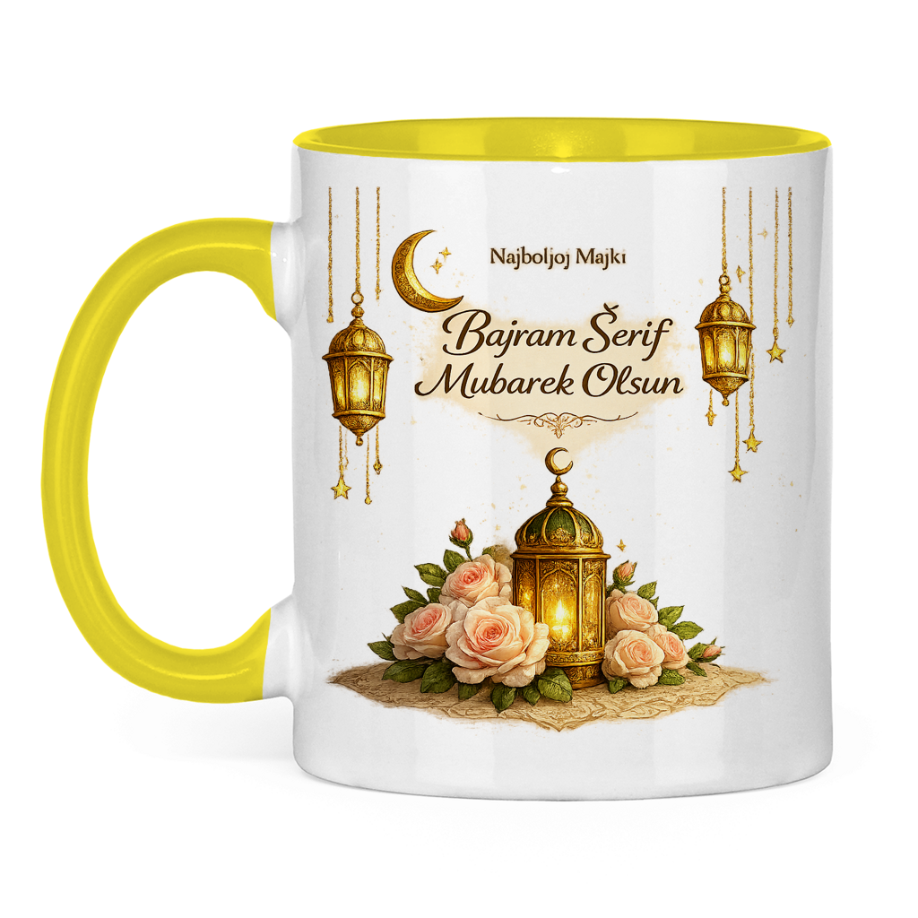 🇧🇦 Eid Tasse Najboljoj Majki Bajram Šerif Mubarek Olsun | Elegantes Eid Mubarak Geschenk