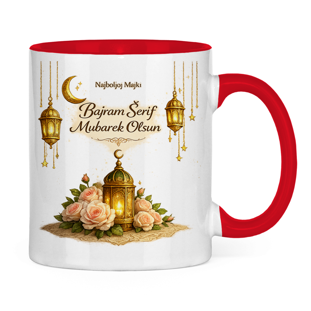 🇧🇦 Eid Tasse Najboljoj Majki Bajram Šerif Mubarek Olsun | Elegantes Eid Mubarak Geschenk