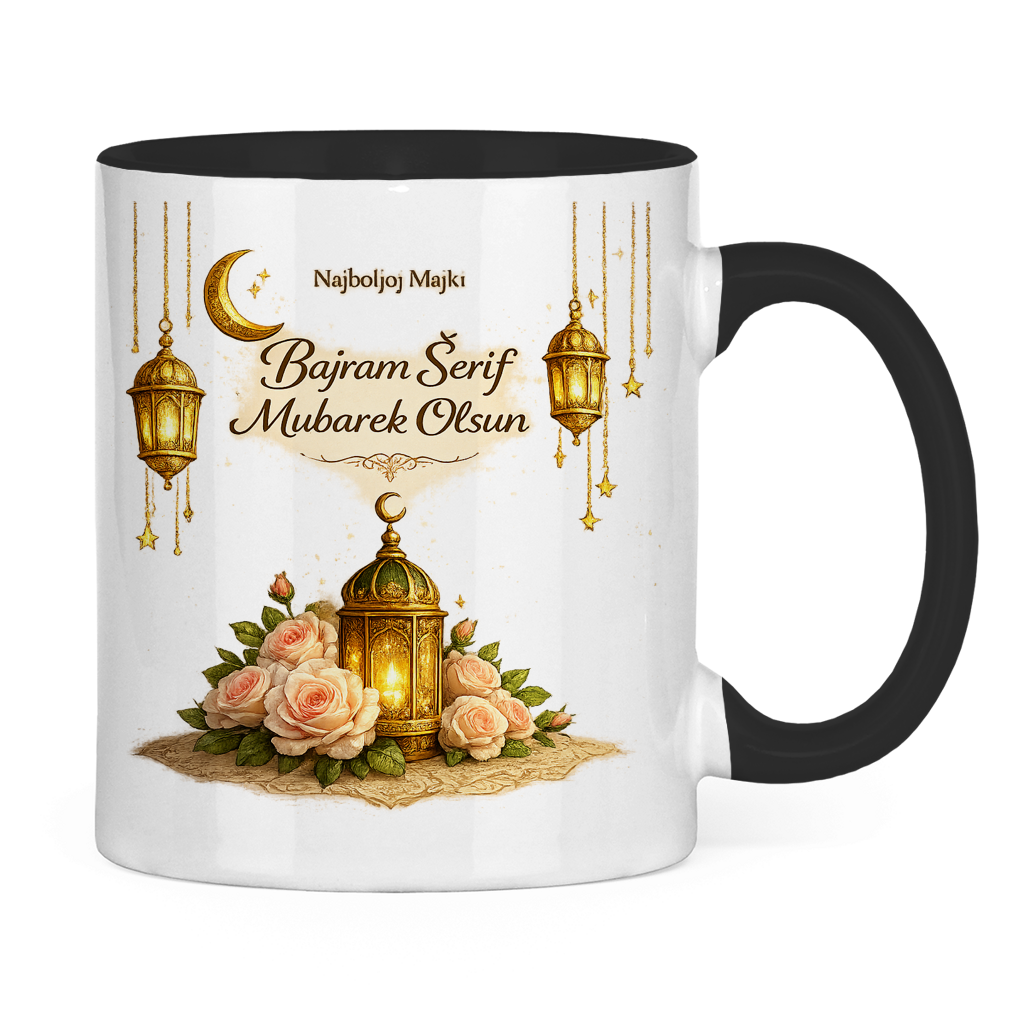 🇧🇦 Eid Tasse Najboljoj Majki Bajram Šerif Mubarek Olsun | Elegantes Eid Mubarak Geschenk