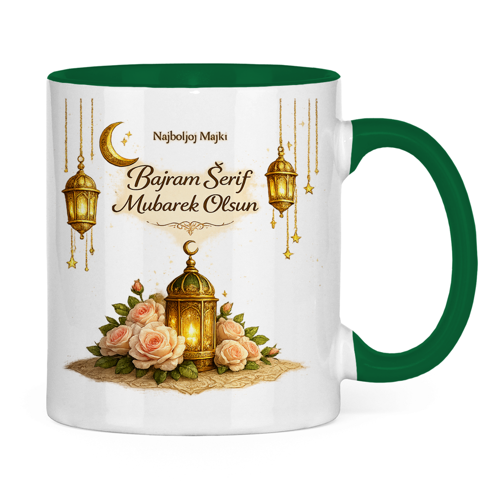 🇧🇦 Eid Tasse Najboljoj Majki Bajram Šerif Mubarek Olsun | Elegantes Eid Mubarak Geschenk