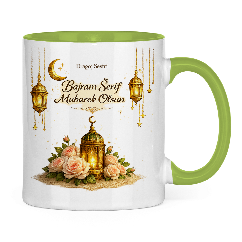🇧🇦 Eid Tasse Dragoj Sestri Bajram Šerif Mubarek Olsun | Elegantes Eid Mubarak Geschenk