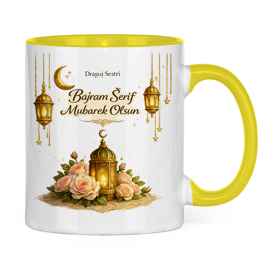 🇧🇦 Eid Tasse Dragoj Sestri Bajram Šerif Mubarek Olsun | Elegantes Eid Mubarak Geschenk