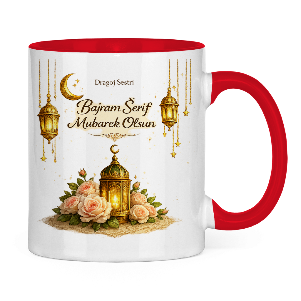 🇧🇦 Eid Tasse Dragoj Sestri Bajram Šerif Mubarek Olsun | Elegantes Eid Mubarak Geschenk