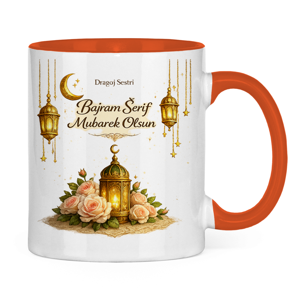 🇧🇦 Eid Tasse Dragoj Sestri Bajram Šerif Mubarek Olsun | Elegantes Eid Mubarak Geschenk