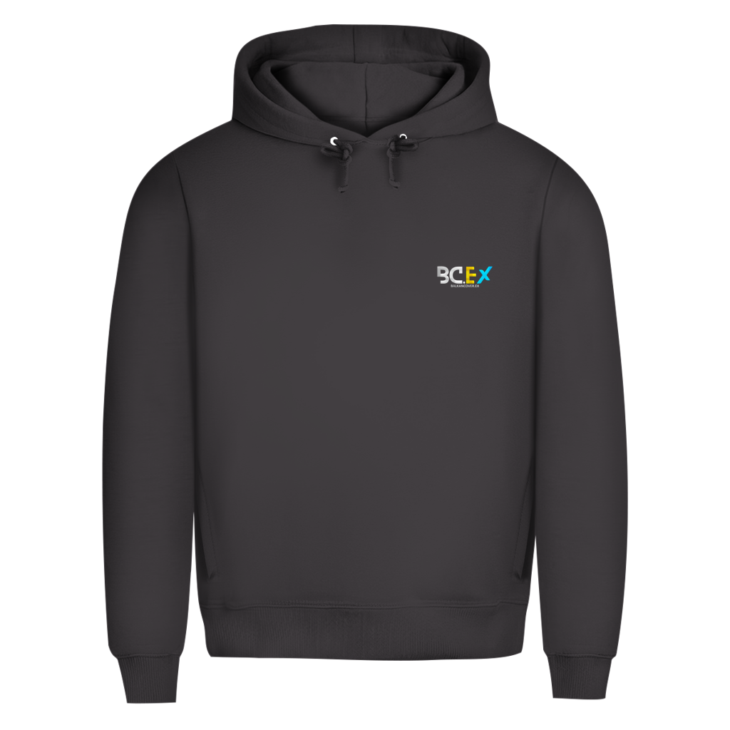 Herren Premium Bio Hoodie BCEX | Links Brust