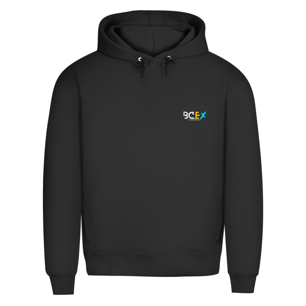 Herren Premium Bio Hoodie BCEX | Links Brust