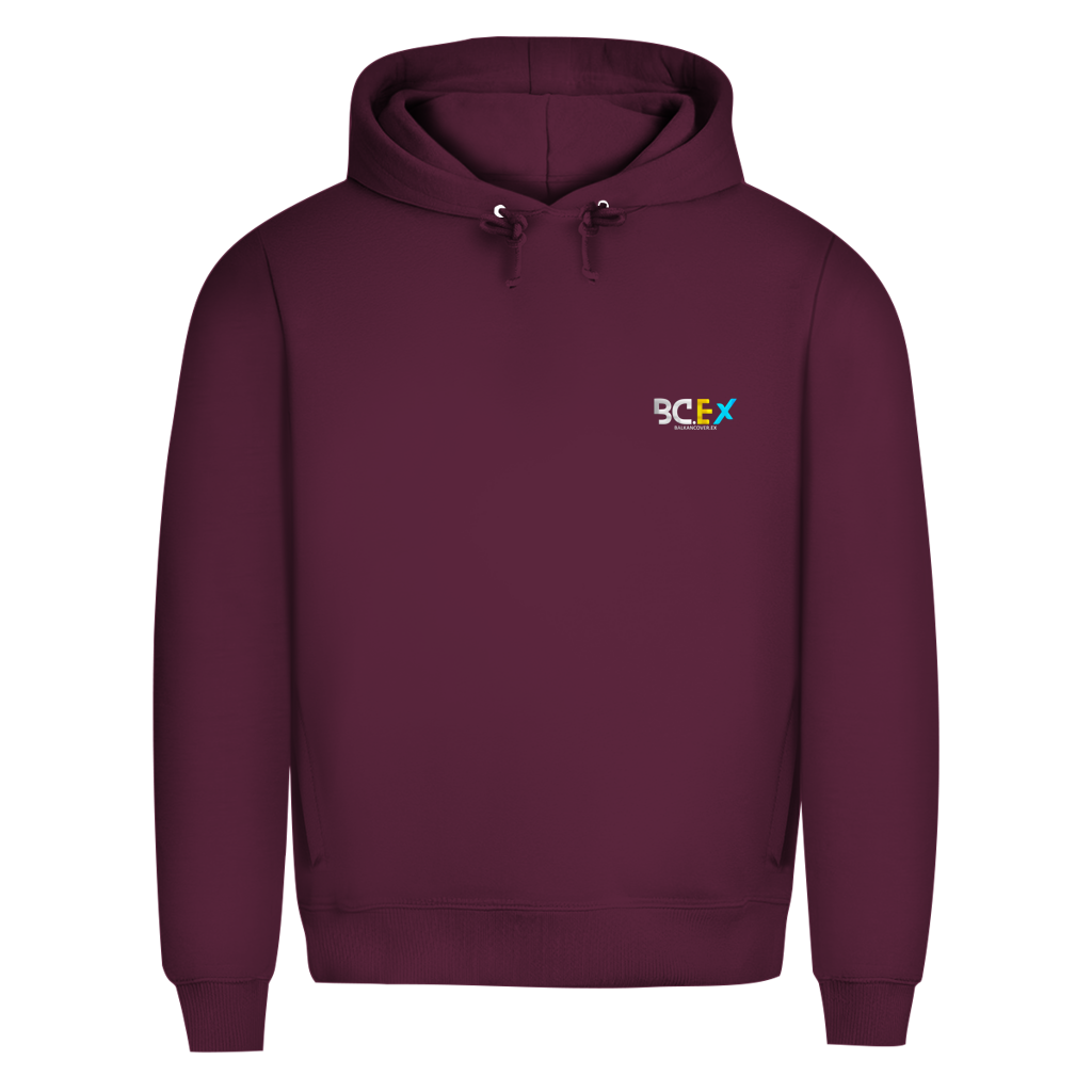 Herren Premium Bio Hoodie BCEX | Links Brust