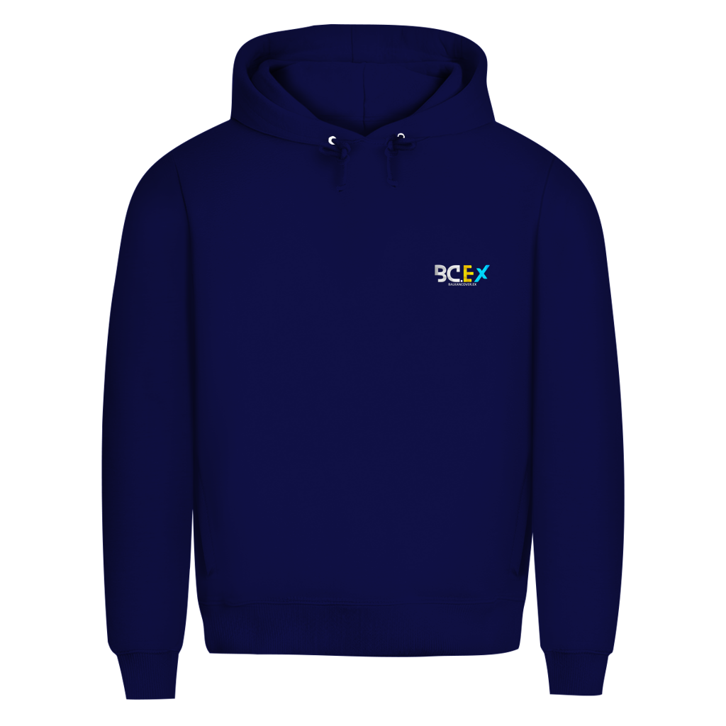 Herren Premium Bio Hoodie BCEX | Links Brust