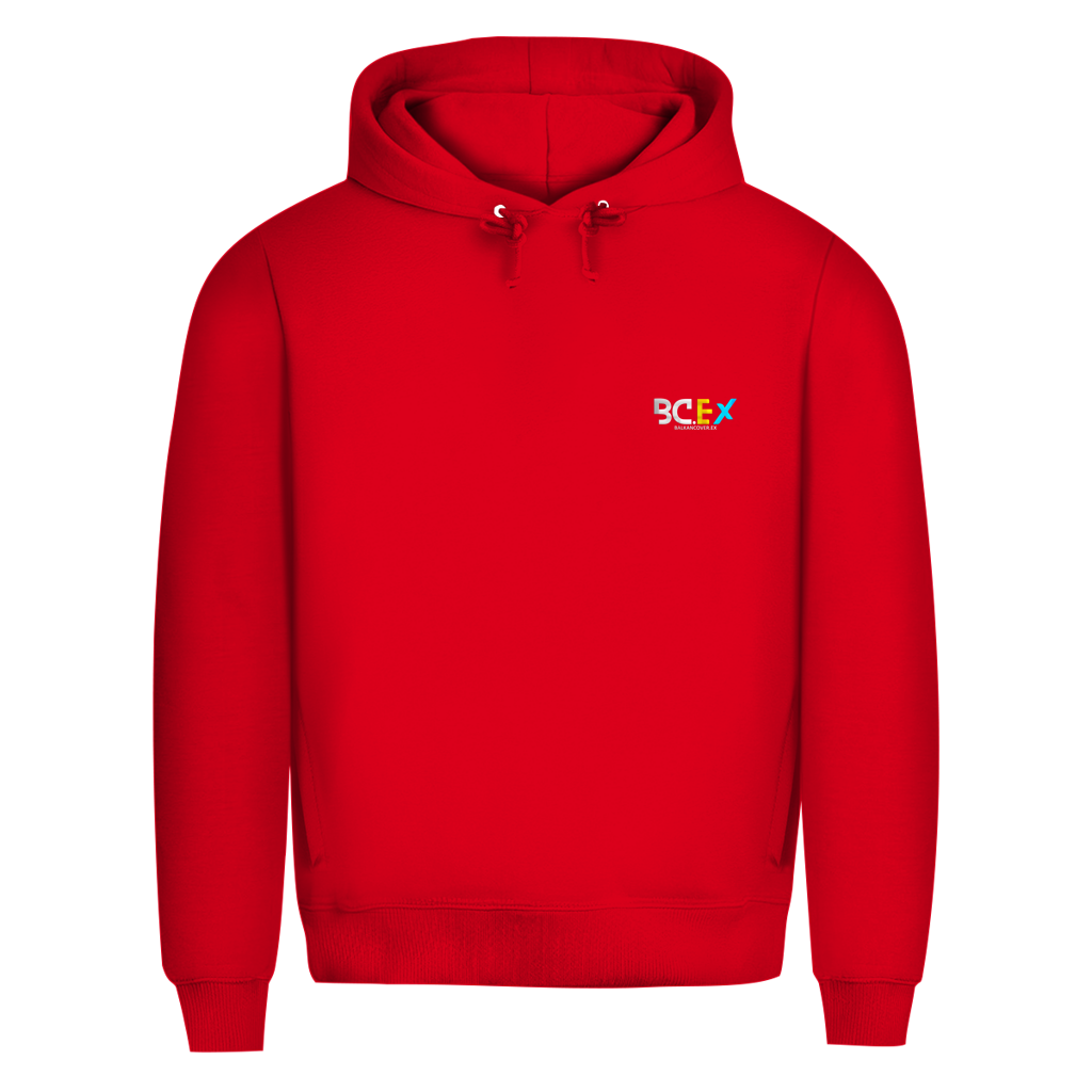Herren Premium Bio Hoodie BCEX | Links Brust