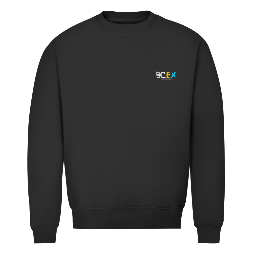 Herren Premium Bio Sweatshirt BCEX | Links Brust